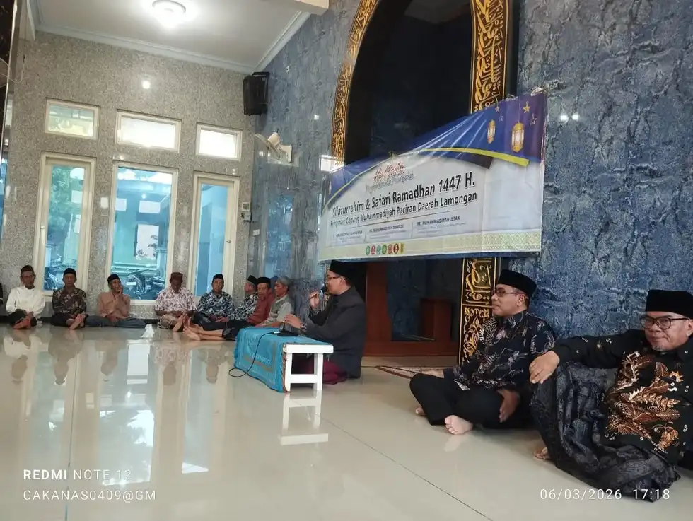 PCM Paciran Akhiri Safari Ramadan 1447 di PRM Jetak