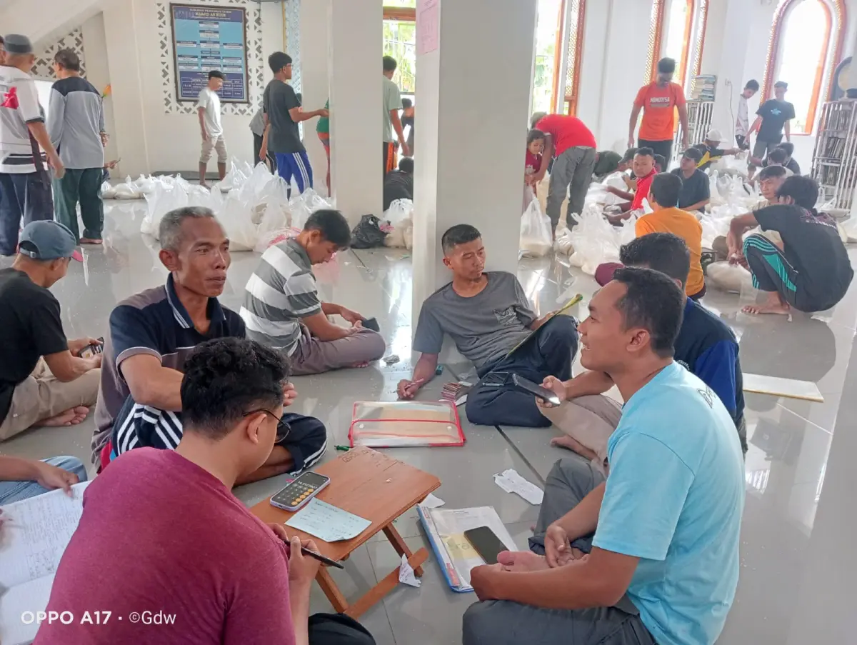 PRPM dan IPM Sendangagung Salurkan Hampir 3 Ton Zakat Fitrah