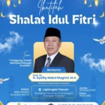 Prof Syafiq Abdul Mughni Isi Khutbah Idul Fitri di Tulangan Sidoarjo