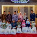 Penuh Kebahagiaan, RS Siti Khodijah Sepanjang Santuni Ratusan Anak Yatim