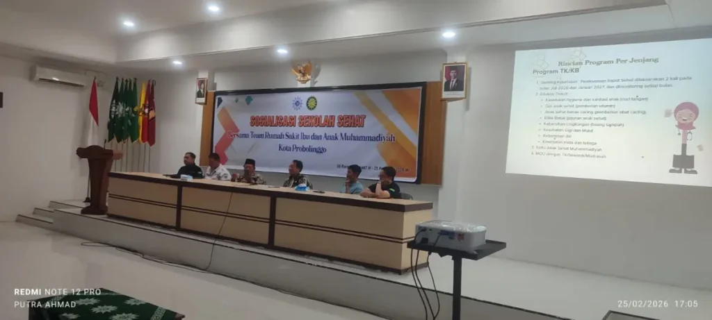RSIA Muhammadiyah Probolinggo Gagas Program Sekolah Sehat Muhammadiyah