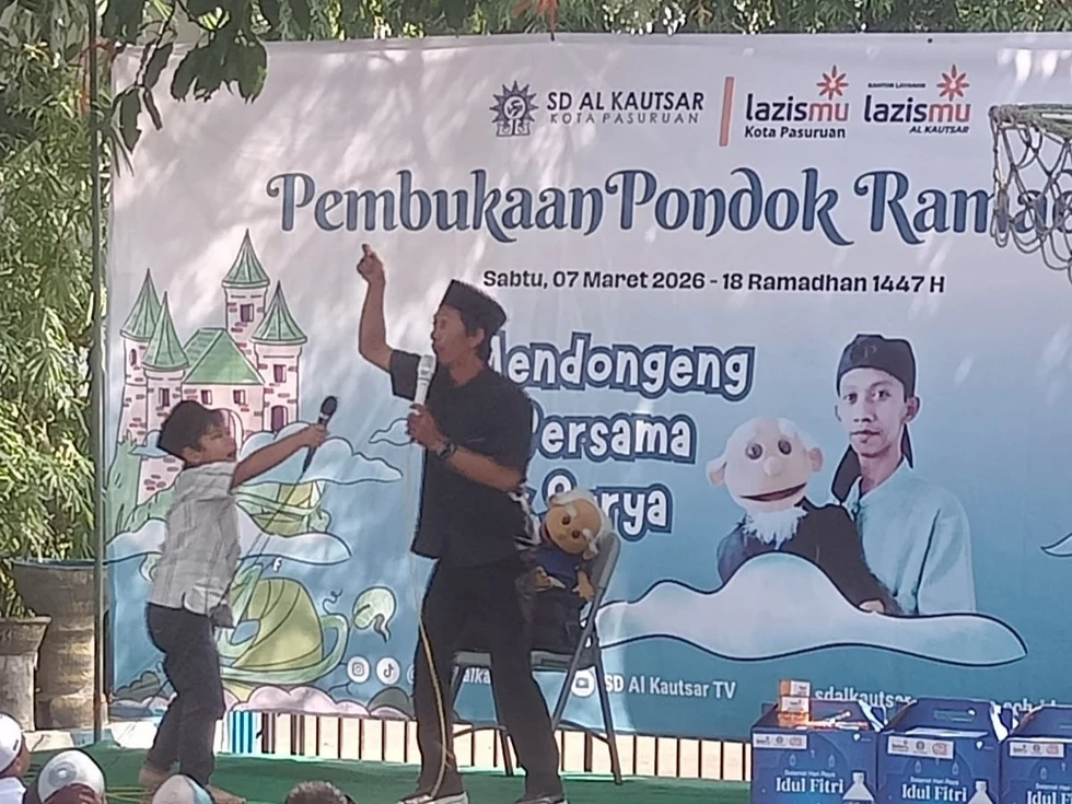 SD Al Kautsar Pasuruan Buka Pondok Ramadan dengan Dongeng Inspiratif