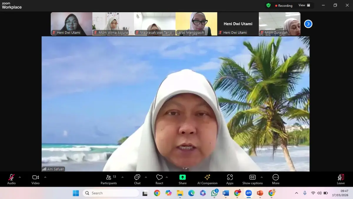 Program Pen Pal Internasional, SD Mumtaz Gandeng Wak Tanjong School