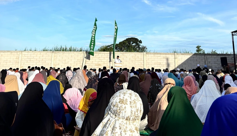 Salat Idulfitri dan Ramah Tamah Jadi Tradisi di Plemahan