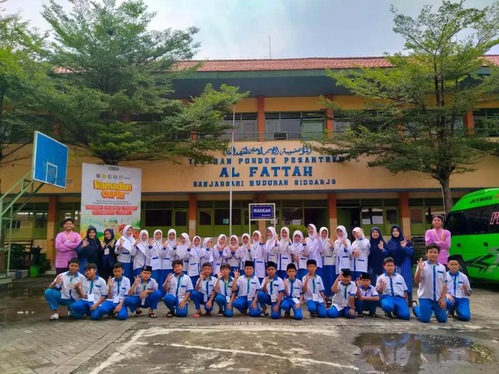 Serunya Ramadan Ceria SD Muhammadiyah Balongpanggang di Ponpes Al Fattah