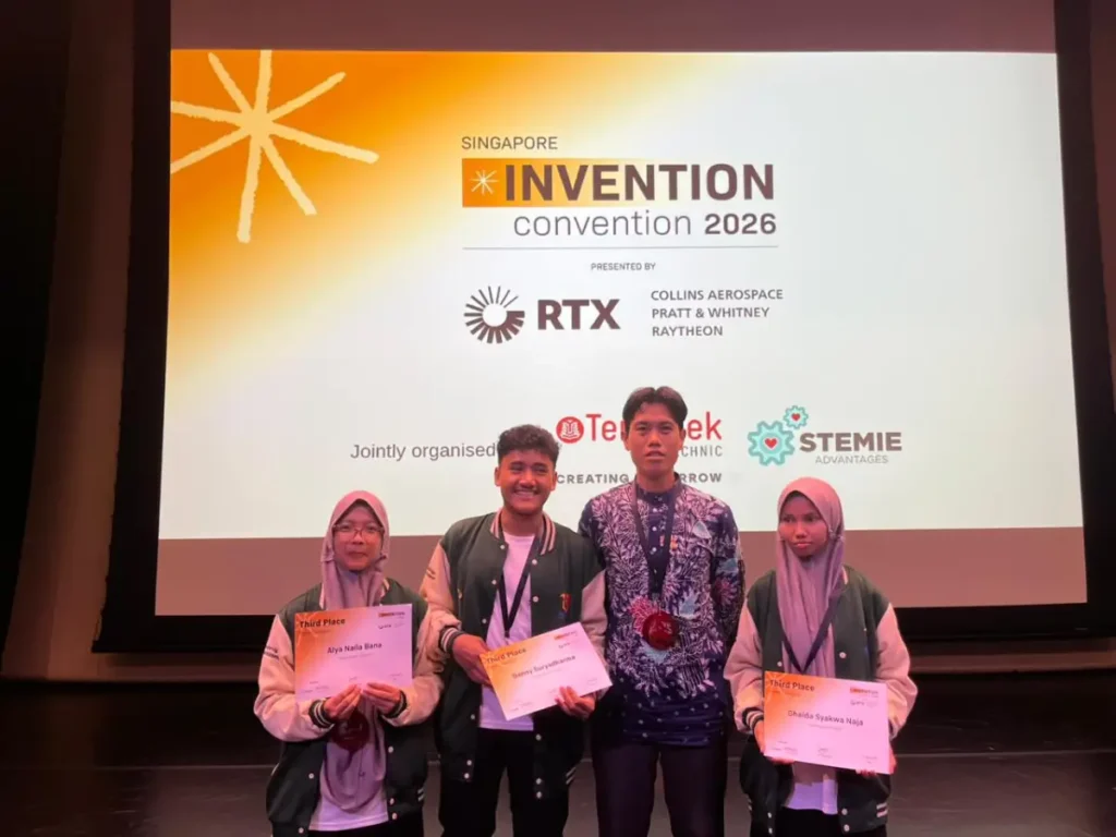 Keren! Siswa SMAMX Juara 3 SIC 2026 di Singapura