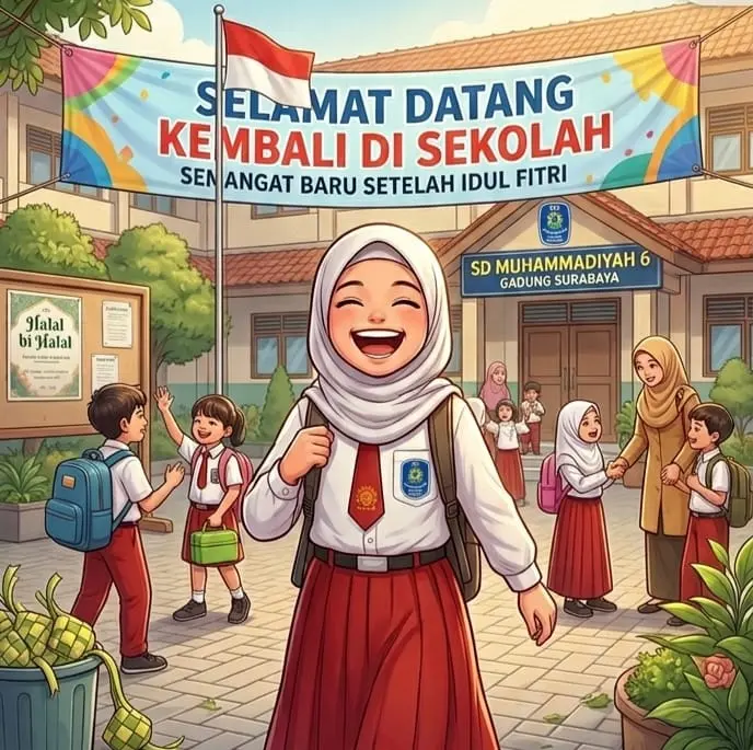 SD Musix Surabaya Gelar Halal Bihalal “Skenario Naik Kelas Iman”
