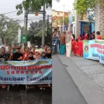 Tapak Suci Surabaya Bagikan Takjil di Empat Wilayah Kota