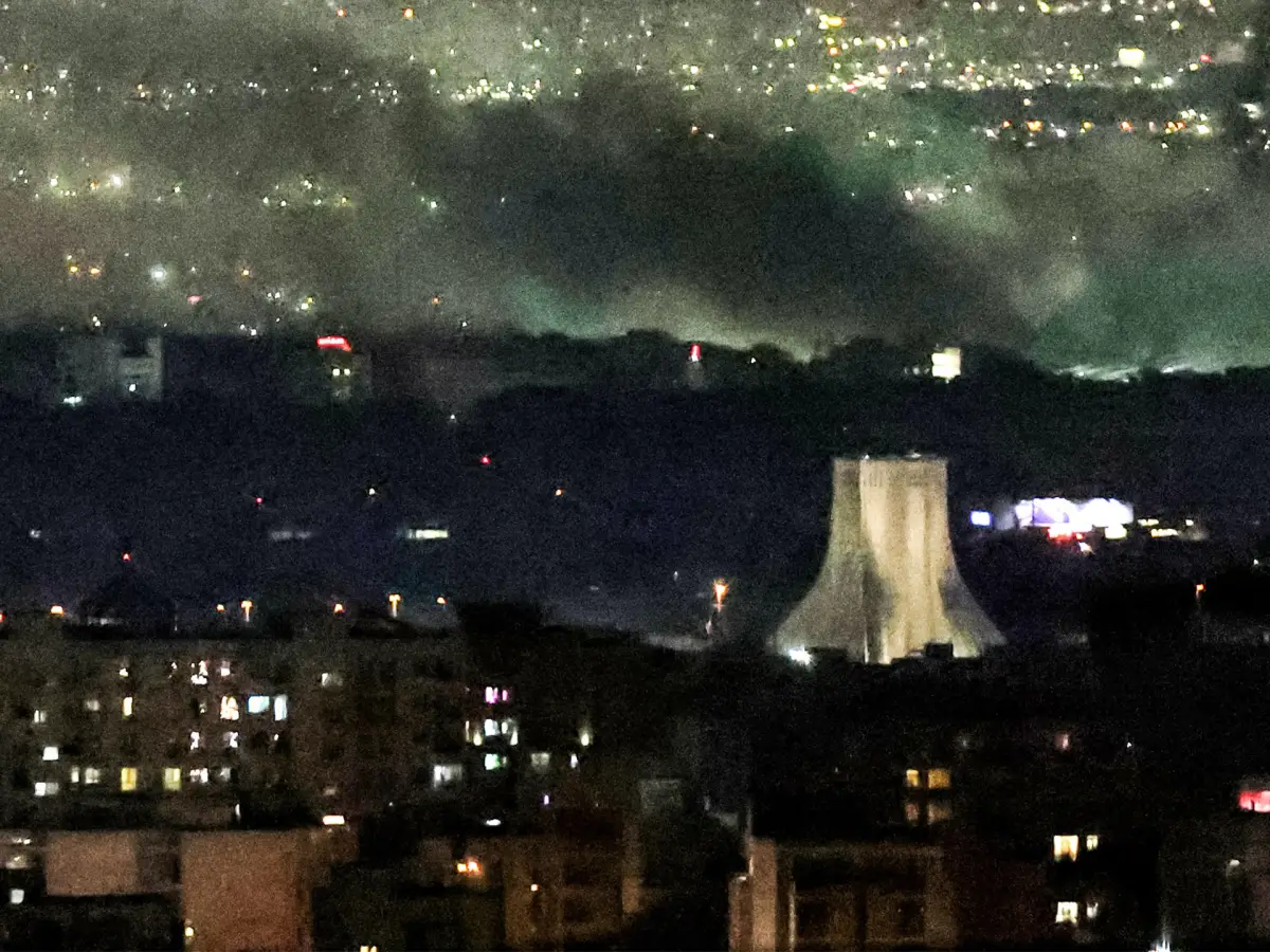 Teheran mengalami malam yang berat akibat pemboman Israel dan AS