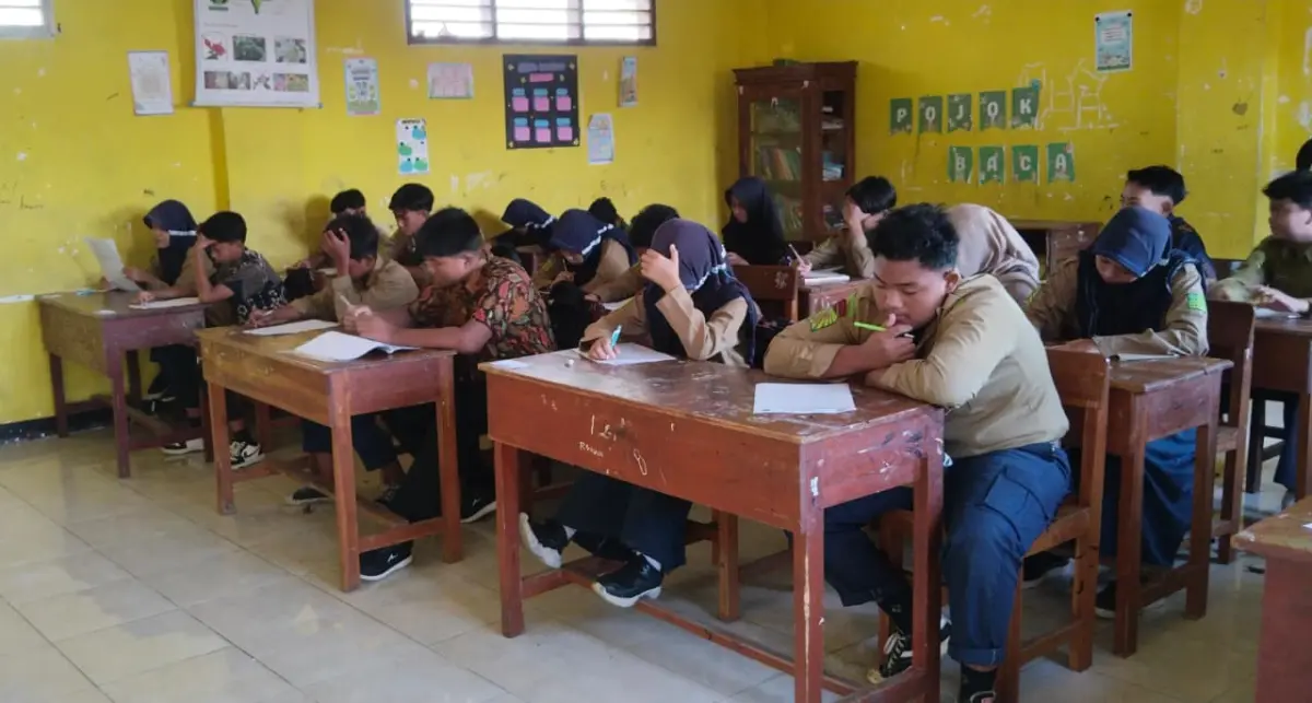 Tertib dan Lancar, SAS dan STS Digelar di SMP Muhammadiyah 13 Kalen