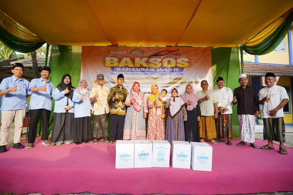 Bakti Sosial UMM Hadir di Bungah Gresik dengan Program Sosial dan Literasi Anak