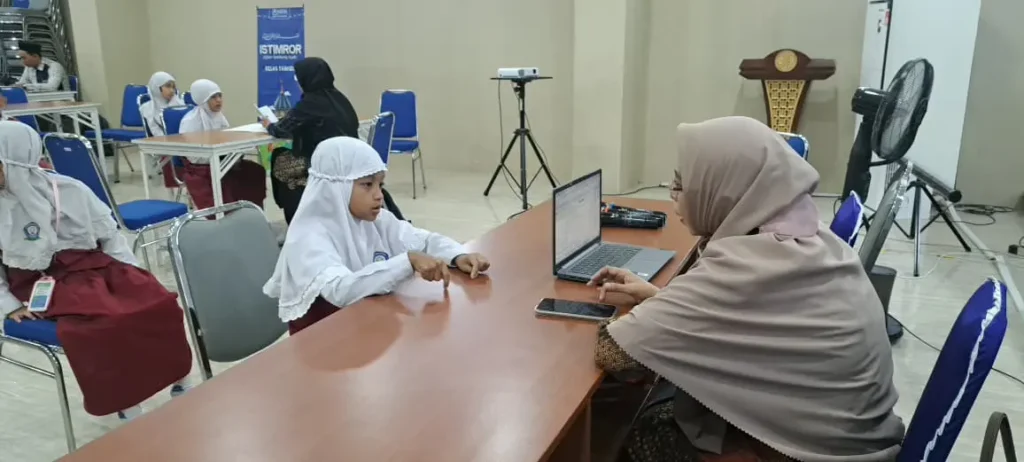SD Muhammadiyah 3 Ikrom Gelar Ujian Kenaikan Jilid Tahfidz