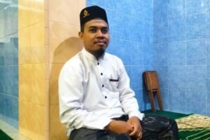 Ustadz Arif Mubarok S.Si, mubaligh muda sekaligus pengurus Pimpinan Cabang Pemuda Muhammadiyah Purwokerto Selatan (Foto: Agus Salim/PWMU.CO)