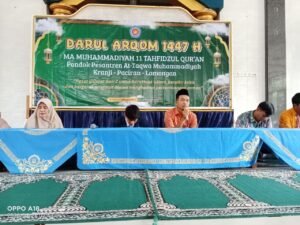 Hidupkan Semangat Ideologi Muhammadiyah, MTs Mutulas dan MAMTAQ Gelar Darul Arqam dengan Materi Kekinian