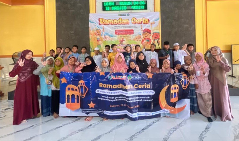 Belajar dari Pesantren: Ramadan Ceria SD Zamzam Jadi Momen Perkuat Akhlak dan Literasi Digital