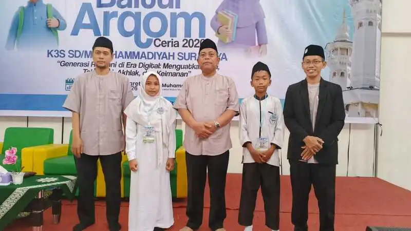Perkuat Akidah dan Ilmu di Era Digital, K3S SD/MI Muhammadiyah Surabaya Gelar Baitul Arqom Ceria 2026