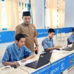 Pengawas Wali SMK Banyuwangi Monitoring PSAS di SMK Muda Genteng