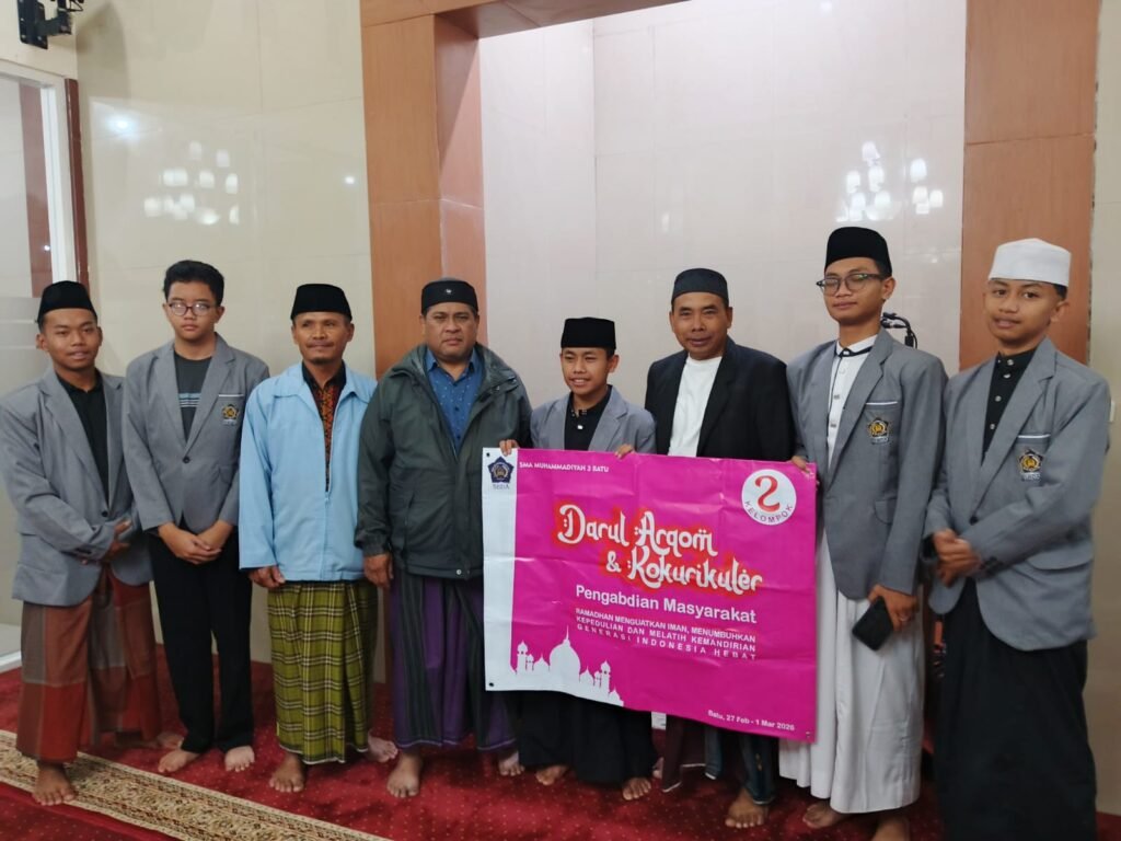 Dari Masjid hingga TPQ: Aksi Pengabdian Siswa SMA Muhammadiyah 3 Batu dalam Menguatkan Iman di Bulan Ramadan