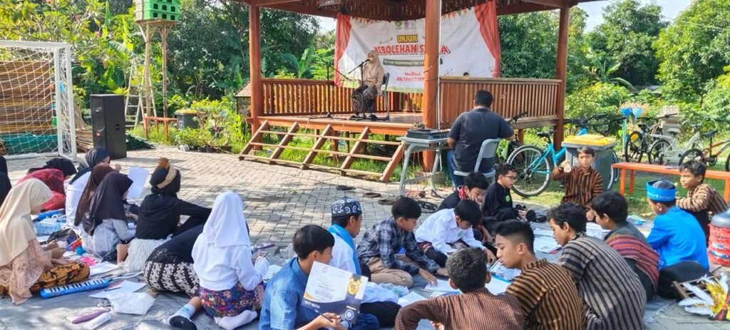 Penampilan Menarik di Panggung dalam Asesmen Praktik Kelas VI SD Almadany