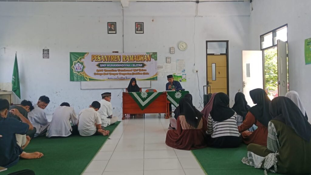 SMP Muhammadiyah 1 Blitar Gelar Pesantren Ramadan: Fokus Transformasi Melalui Sembilan Cinta