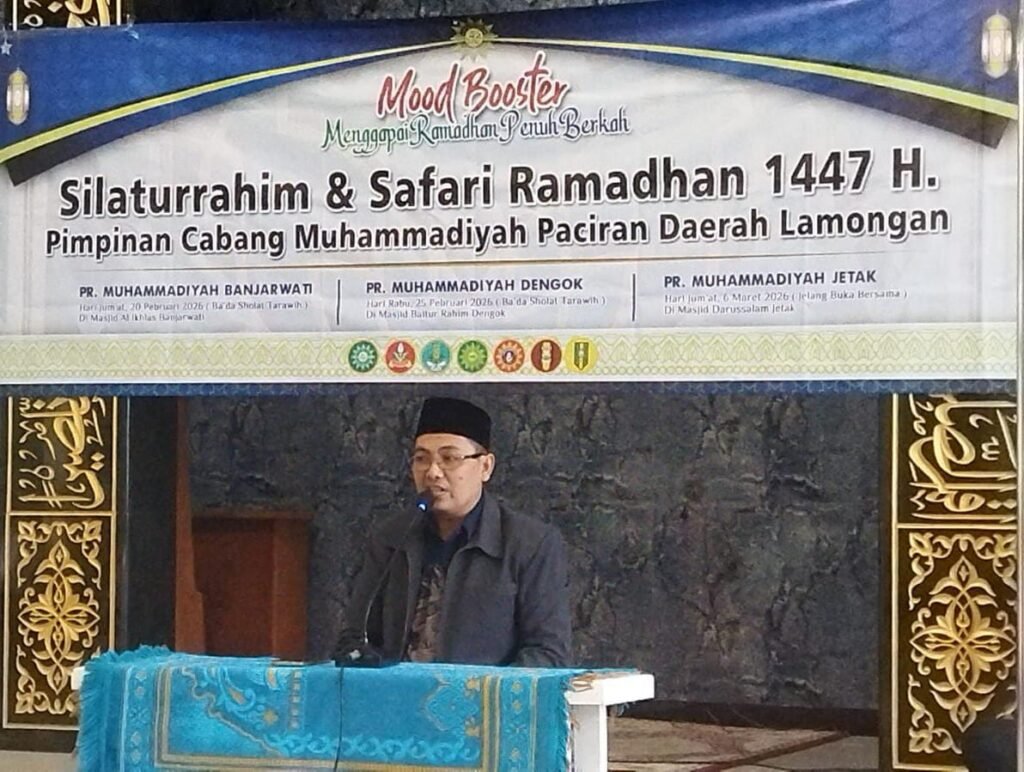 Suasana Safari Ramadan, Ketua Majelis Tabligh Paciran Sebut 10 Sifat Orang yang Akan Diampuni Dosanya oleh Allah