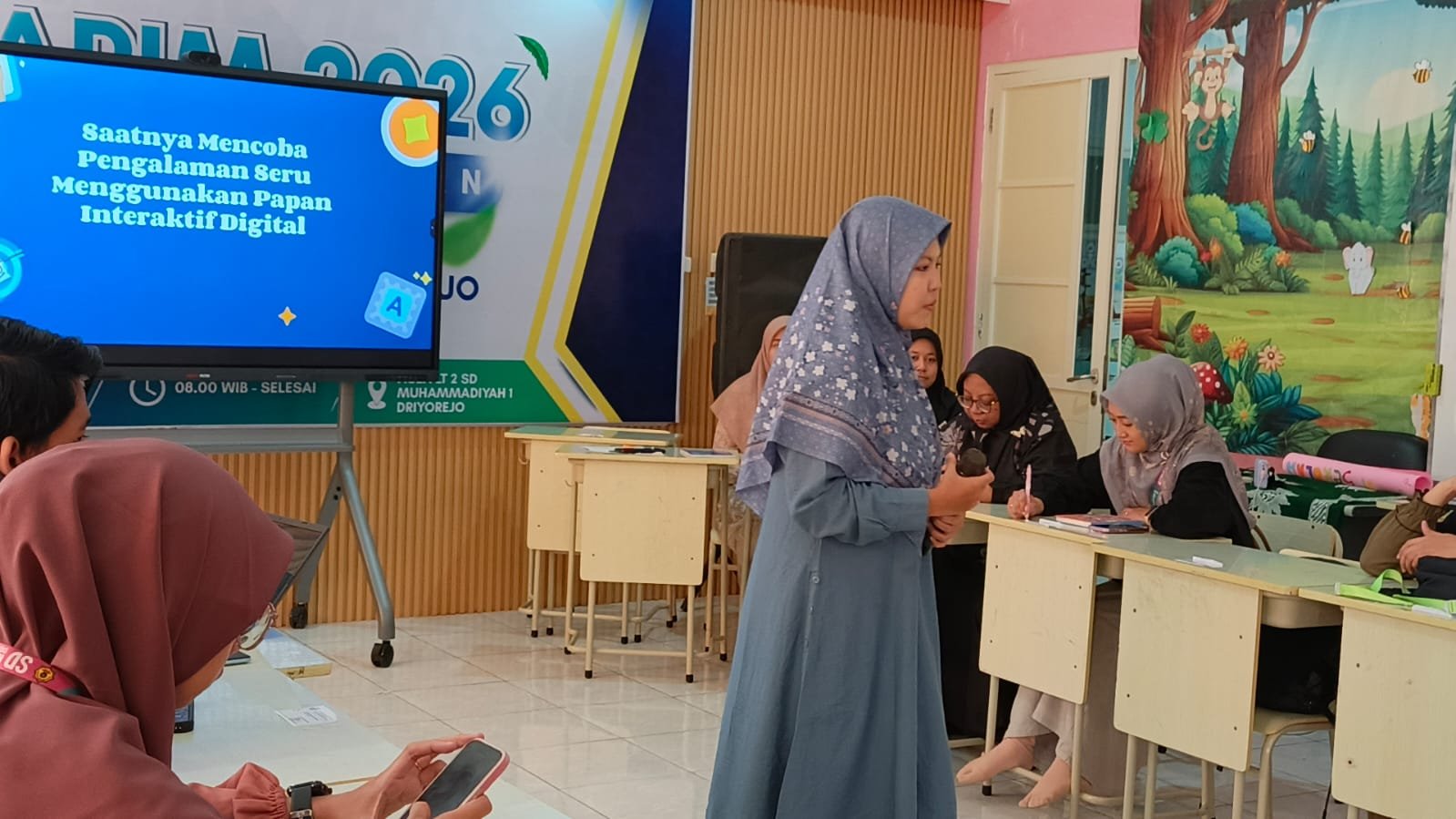 Optimalkan Potensi Konten Kreator, SD Muhammadiyah 1 Driyorejo Gelar Diseminasi Program Digitalisasi