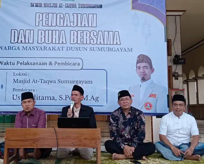 PRM Bersama Takmir Masjid At-Taqwa Sumurgayam Gelar Pengajian dan Bukber