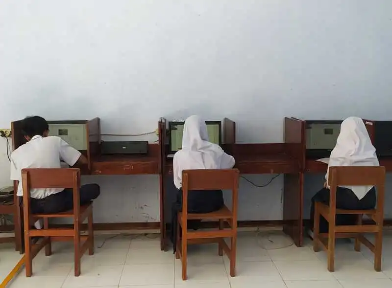 Meski Sempat Tekendala Sistem Nasional, Siswa Tetap Mengikuti Gladi TKA dengan Semangat