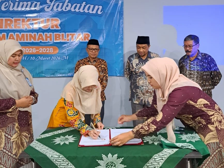 Sertijab Direktur RS Islam Aminah Blitar, dr Asteria Kahandiningrum Resmi Jadi Plt Direktur