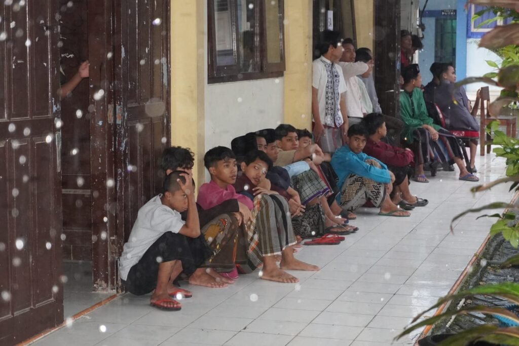 Bukber Mamsaka Tetap Khidmat Meski Hujan Deras