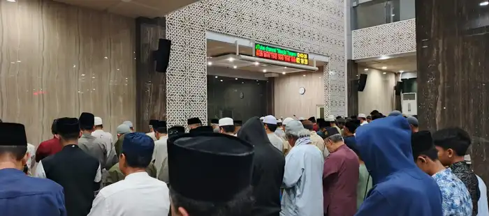 Siswa Spemdalas Awali Iktikaf Ramadan dengan Semangat Ibadah