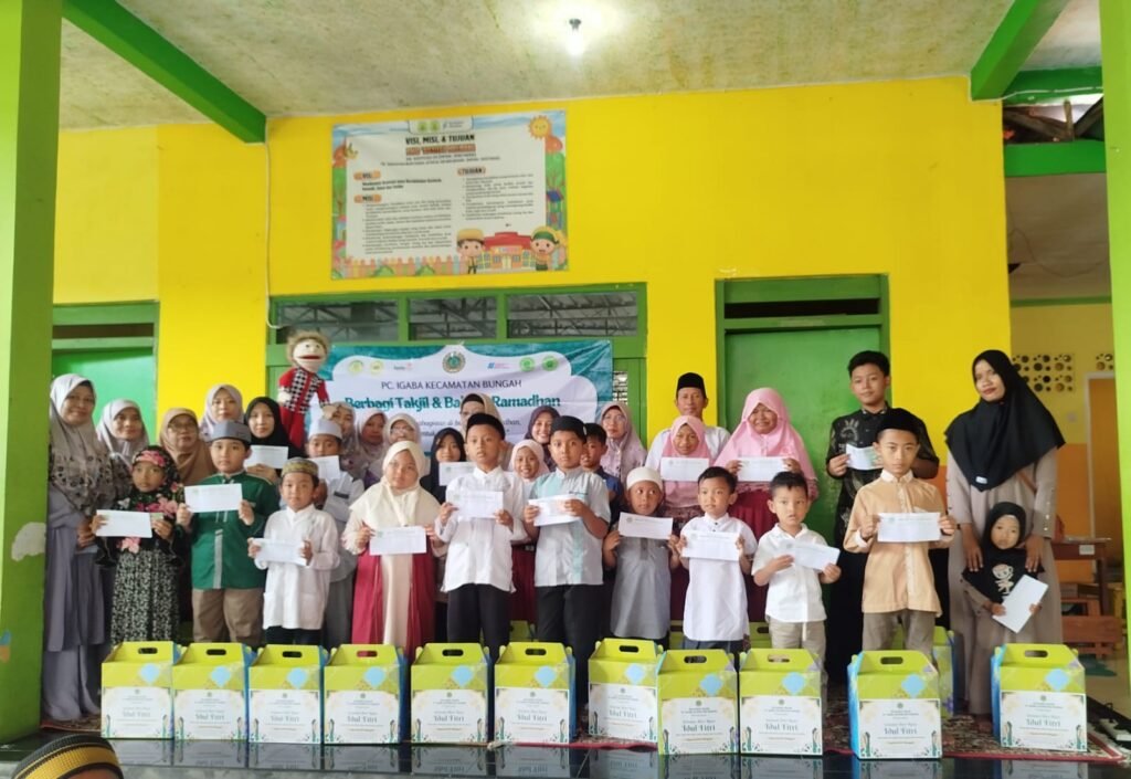 PC IGABA Bungah Gelar Baksos bersama Anak-anak Hebat