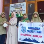 SD ’Aisyiyah 1 Nganjuk Gelar Pengumpulan dan Distribusi Zakat Fitrah 2026