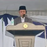 Jamaah Membludak, Salat Idulfitri PCM Babat Berlangsung Khidmat di Lapangan Sawonggaling