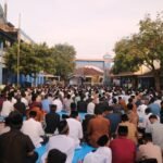 Lautan Jamaah Padati Blimbingrejo, Pesan Mati Anytime Menggetarkan Salat Idulfitri 1447 H