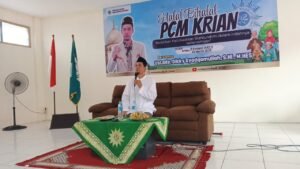 SD Muhammadiyah 1 Krian Ikuti Halalbihalal PCM Krian, Tekankan Pentingnya Kebersihan Hati dan Silaturahmi