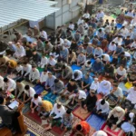 Jamaah Membludak, Salat Idulfitri di Masjid Ar Royyan Sidoarjo Dijaga Banser