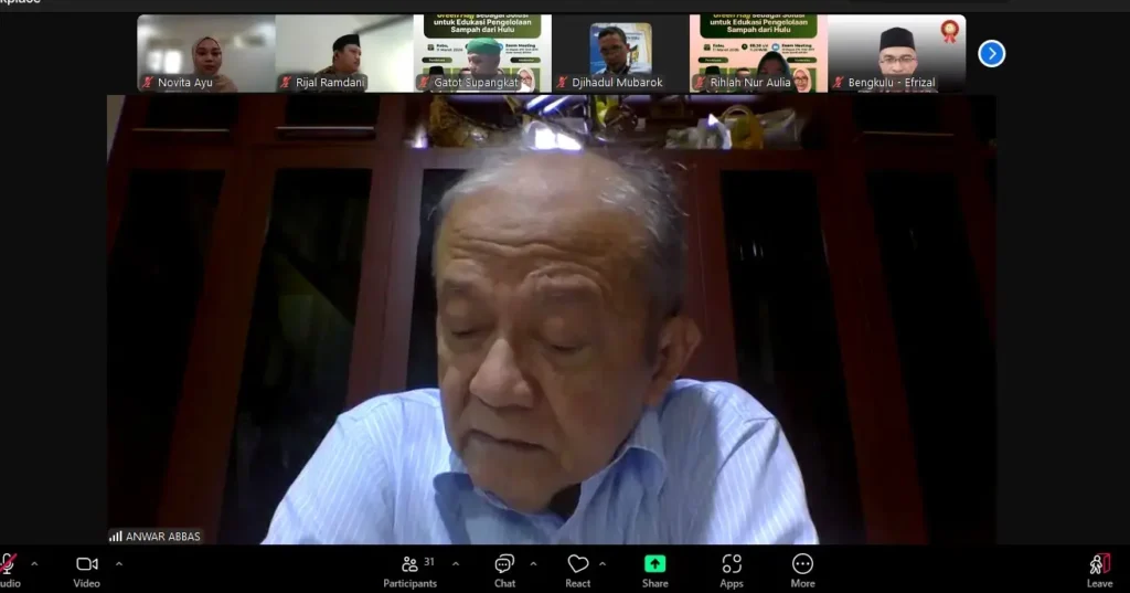 Buya Anwar Abbas: Green Hajj Bisa Jadi Solusi Edukasi Pengelolaan Sampah dari Hulu