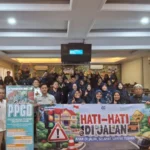 Tanamkan Budaya Tertib Lalu Lintas, Jasa Raharja dan RS Siti Khodijah Latih Siswa SMAM 1 Taman