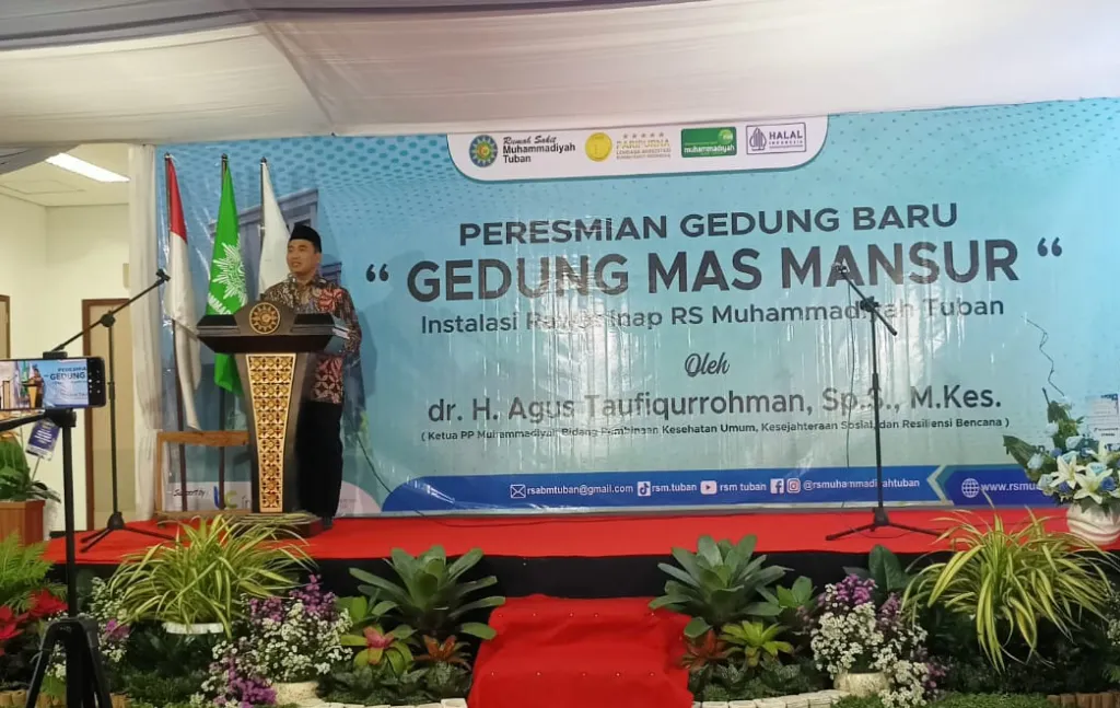 Peresmian Gedung Mas Mansur RS Muhammadiyah Tuban Tingkatkan Layanan Kesehatan