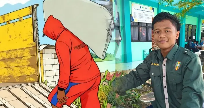 Memanggul Harapan di Balik Gabah: Kisah Adi yang Menantang Keterbatasan