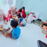 Siswi SMK Muda Gresik Mengabdi di TPQ