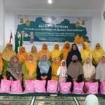 Indahnya Berbagi di Bulan Ramadan, PCA Kebomas Salurkan 100 Paket Sembako
