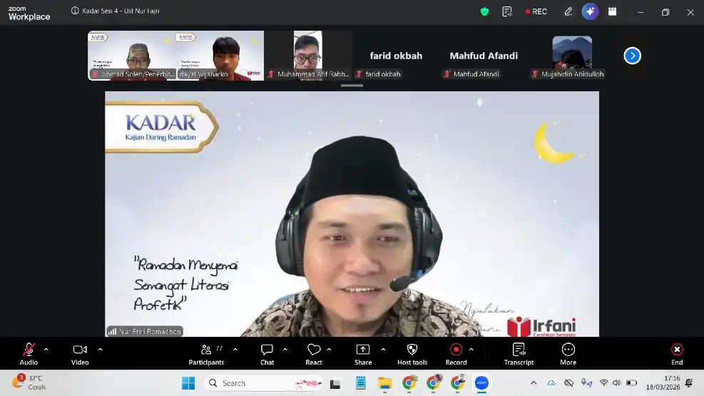 Ustaz Nur Fajri Romadhon Kupas Tradisi Literasi Ulama hingga Adab terhadap Buku