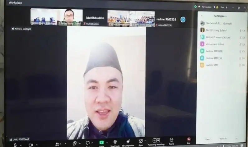 Sambutan Ketua PCIM Arab Saudi Buka Wawasan Global Siswa Berlian Primary School