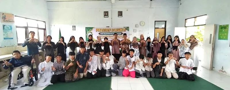 Spirit ‘Sembilan Cinta’ Warnai Pesantren Ramadan SMP Muhammadiyah 1 Blitar