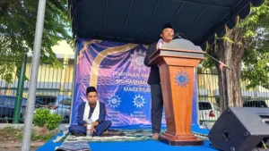 Salat Idulfitri di GOR Gelora Delta Sidoarjo, 2.500 Jamaah Padati Lokasi sejak Subuh