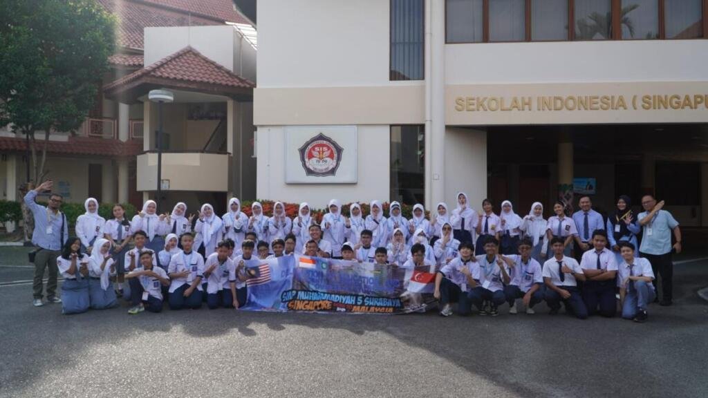 Program Overseas Spemma Surabaya, 31 Siswa Belajar ke Singapura
