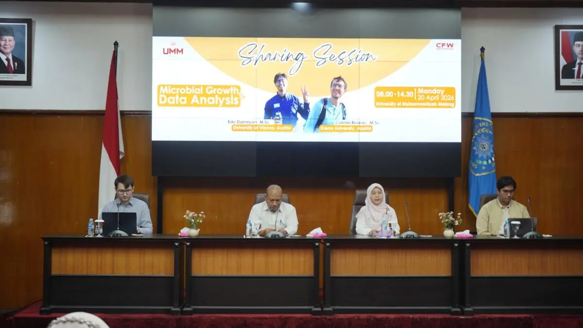 UMM Hadirkan Peneliti Austria Bedah Teknologi Bioreaktor