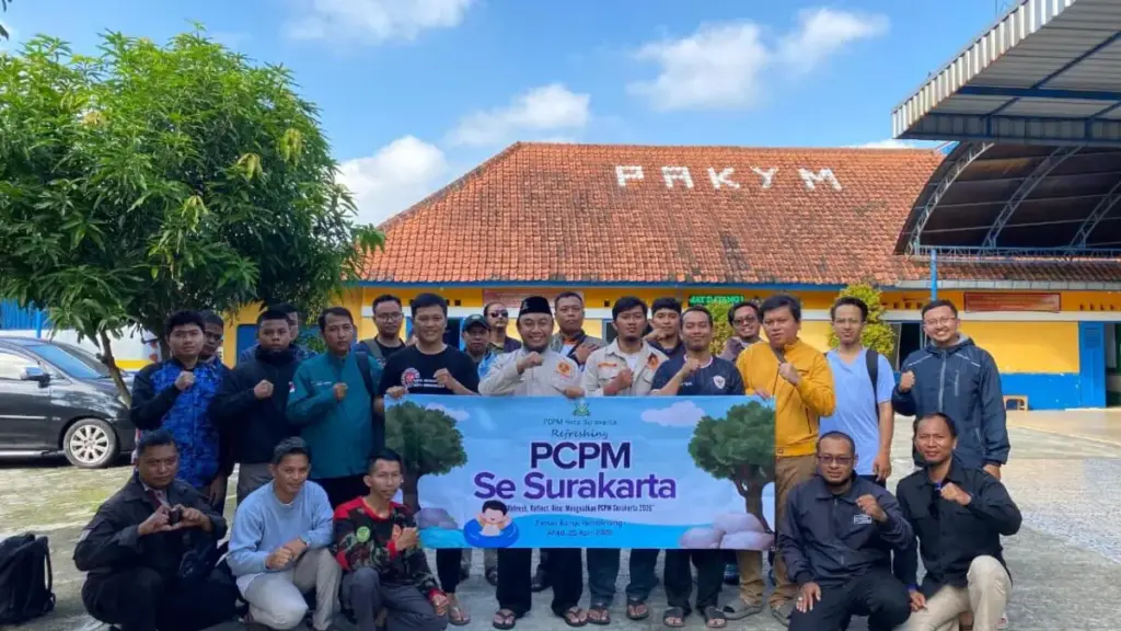 Pemuda Muhammadiyah Se-Surakarta Perkuat Silaturahmi Lewat Touring dan River Tubing di Klaten